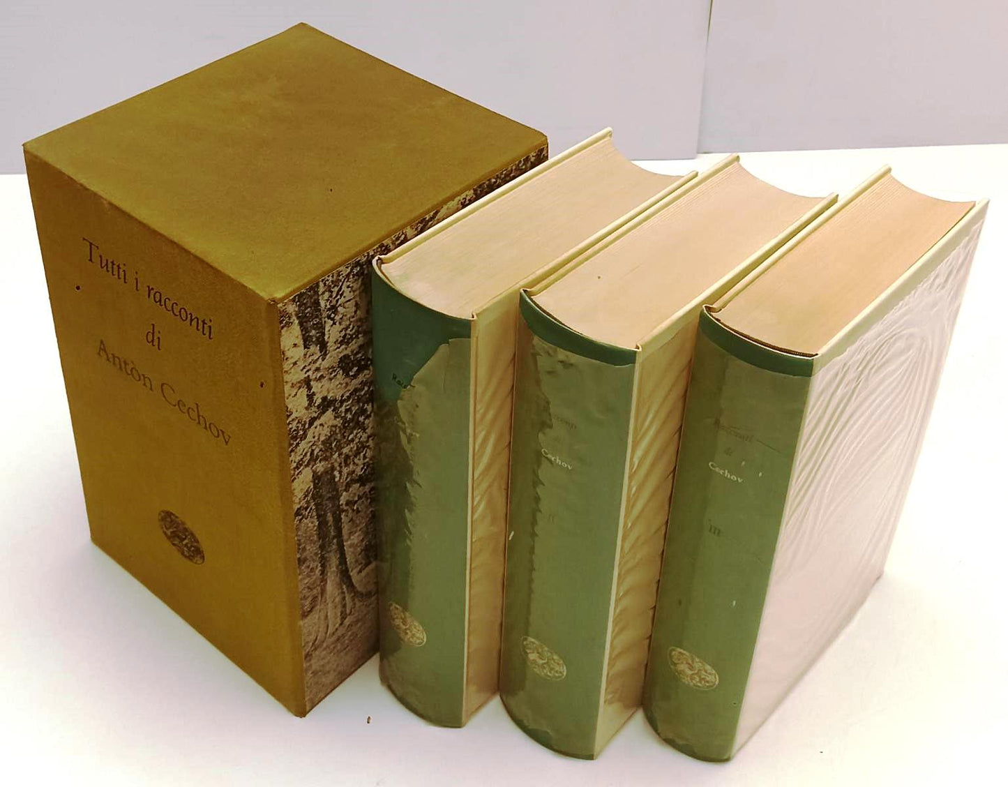 LN- TUTTI I RACCONTI COFANETTO 3 VOLUMI- ANTON CECHOV- EINAUDI- I MILLENNI- CS- XFS