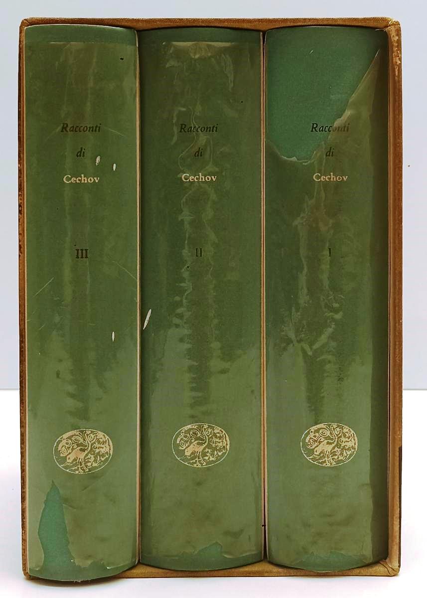 LN- TUTTI I RACCONTI COFANETTO 3 VOLUMI- ANTON CECHOV- EINAUDI- I MILLENNI- CS- XFS