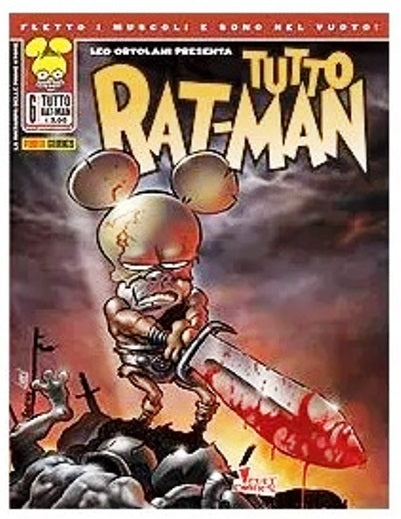 FC- TUTTO RAT-MAN N.6 RISTAMPA - ORTOLANI - PANINI -- B - H24