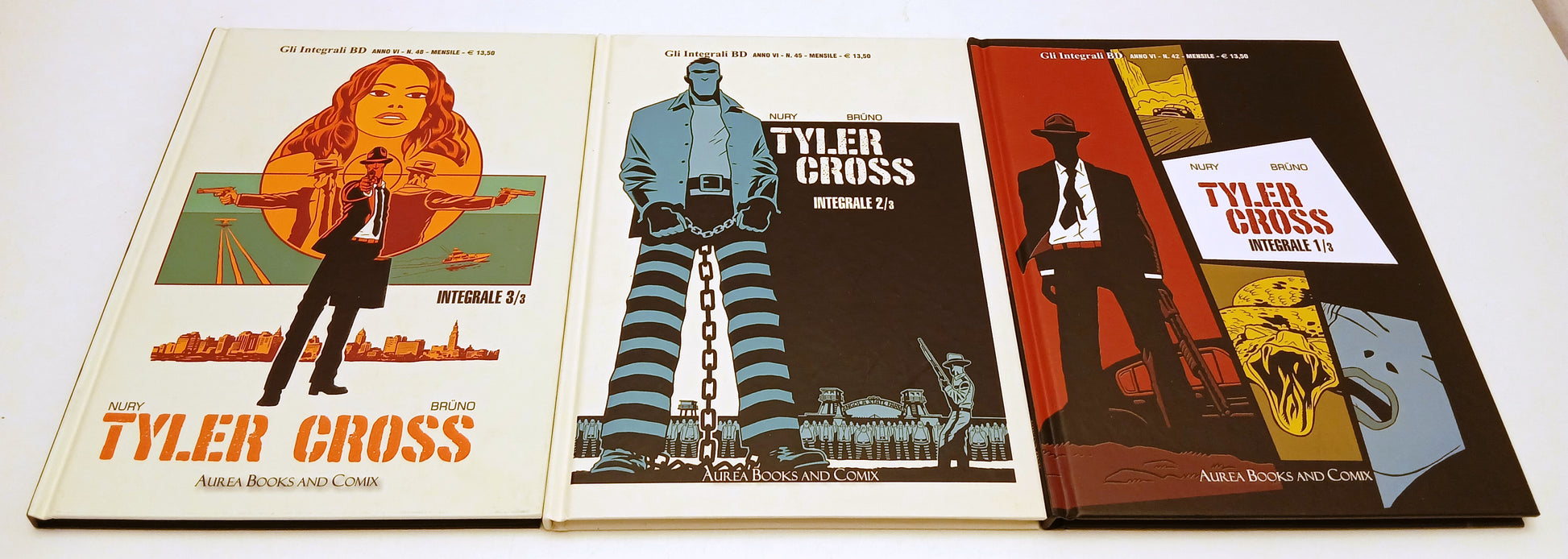 FV- TYLER CROSS INTEGRALE 1/3 COMPLETA - NURY BRUNO - AUREA BOOKS - 2021- C- Z25