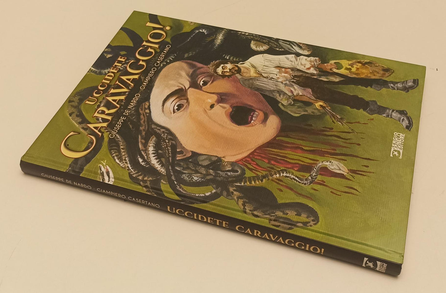 FV- UCCIDETE CARAVAGGIO CARTONATO - DE NARDO CASERTANO - BONELLI - 2017 - C- C24