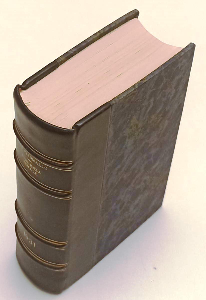 LZ- MANUALE LEGISLATIVO PER L'UDIENZA PENALE- PIROMALLO- HOEPLI--- 1931- C-XFS40