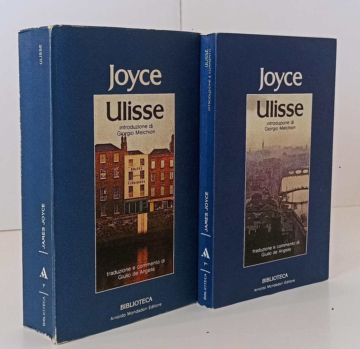LN- ULISSE 2 VOLUMI - JAMES JOYCE - MONDADORI- BIBLIOTECA ECONOMICA--- B- YFS177