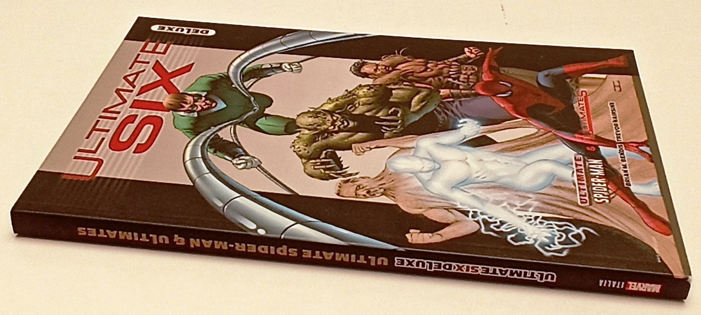 FV- ULTIMATE SIX DELUXE SPIDER-MAN E ULTIMATES - BENDIS HAIRSINE- PANINI- B- F25