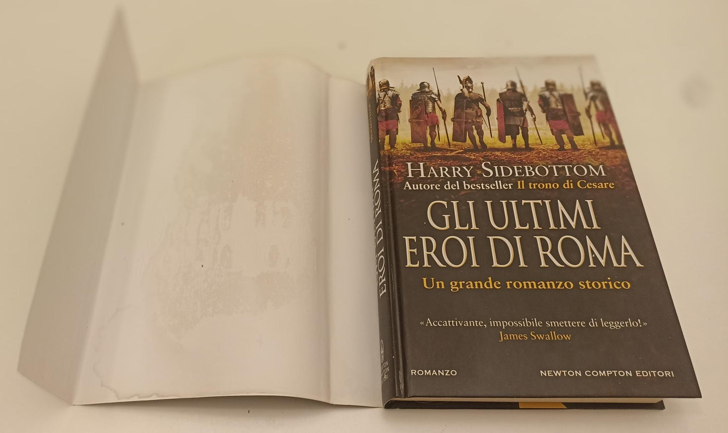 LN- GLI ULTIMI EROI DI ROMA- HARRY SIDEBOTTOM- NEWTON COMPTON--- 2019- CS-YFS206