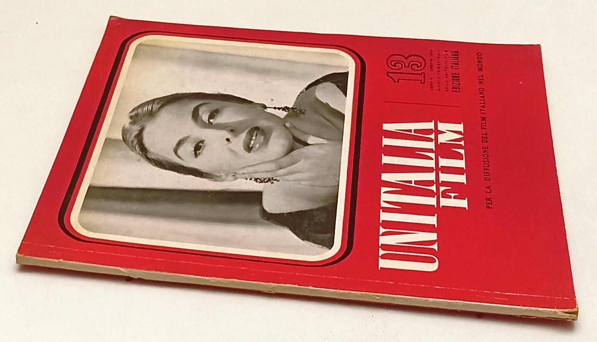 LW- RIVISTA UNITALIA FILM 13 ANNO V DIFFUSIONE FILM ITALIANO NEL MONDO - YFS945