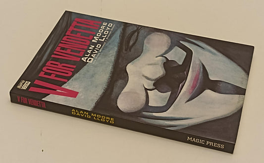 FV- V FOR VENDETTA - ALAN MOORE DAVID LLOYD - MAGIC PRESS - 2002- B- C24