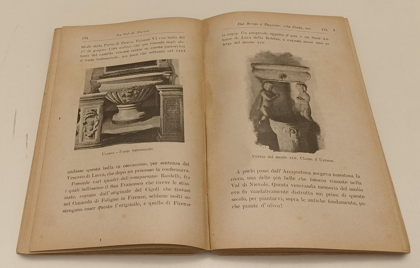 LV- IN VAL DI NIEVOLE GUIDA ILLUSTRATA- GUIDO BIAGI- BEMPORAD--- 1913- B- XFS134