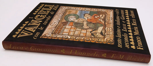 LT- I VANGELI TAVOLE DI ZILLIS 2 VOLUMI- FRANCO MARIA RICCI- SEGNI DELL'UOMO- XFS