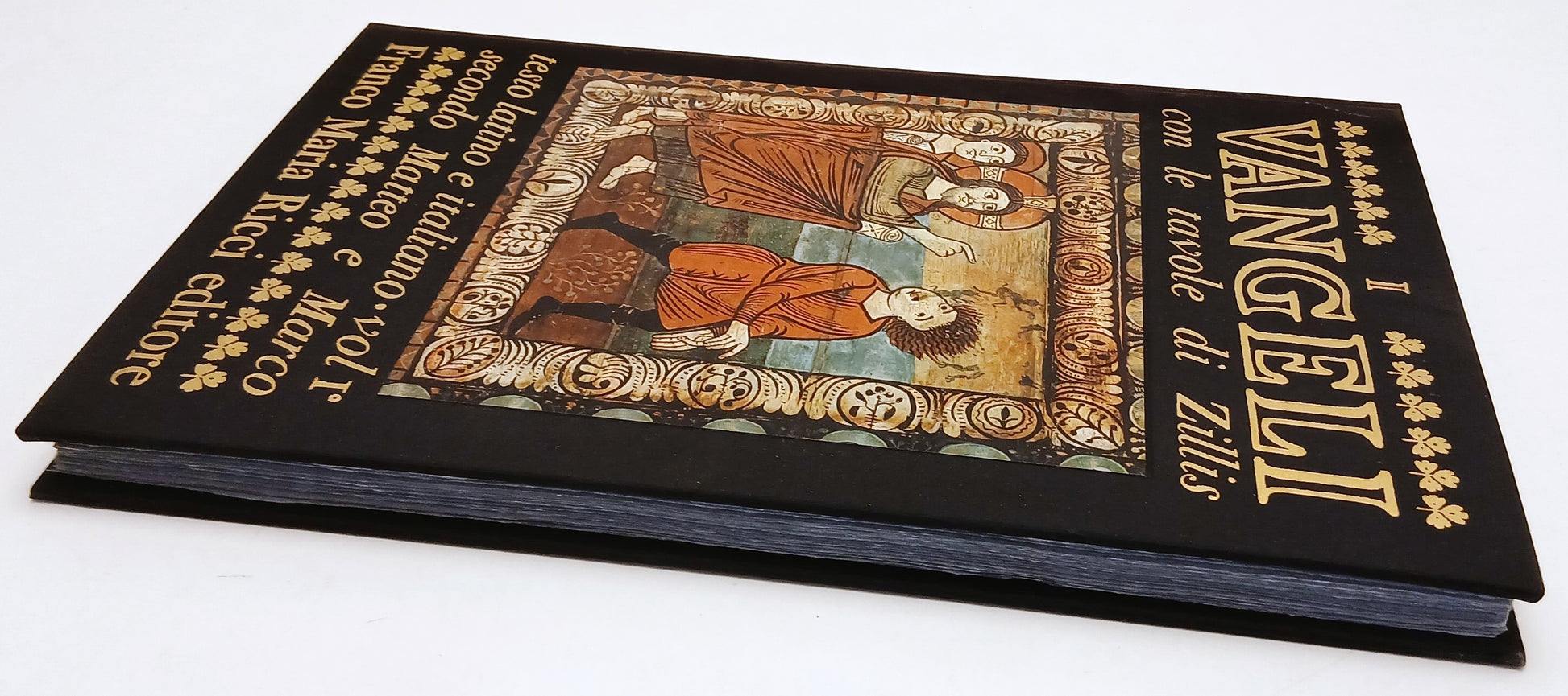 LT- I VANGELI TAVOLE DI ZILLIS 2 VOLUMI- FRANCO MARIA RICCI- SEGNI DELL'UOMO- XFS