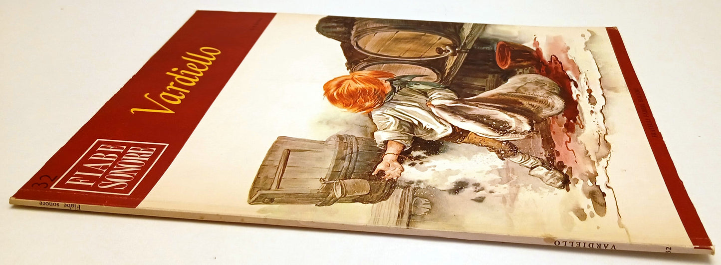 LB- FIABE SONORE N.32 VARDIELLO + disco 45 giri - FABBRI - B - RVSa770