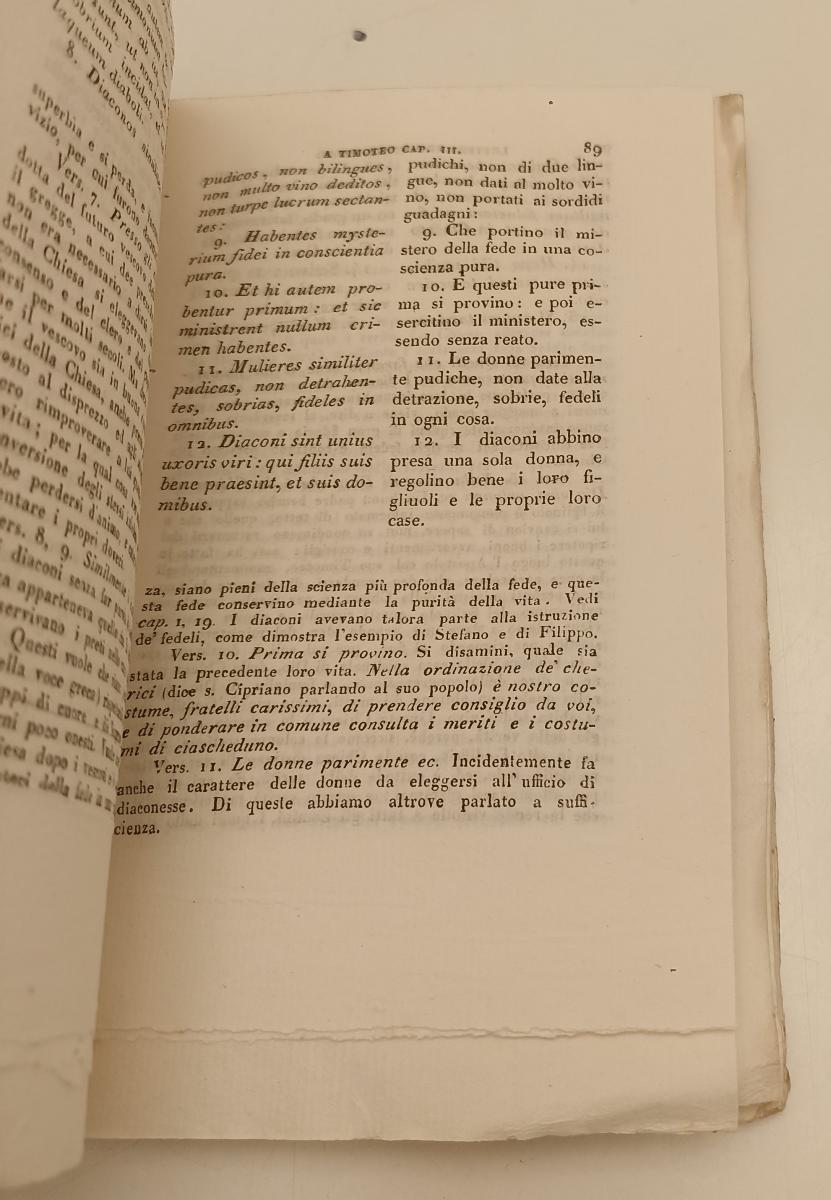 LD- VECCHIO E NUOVO TESTAMENTO I/LXXVIII- MONS. MARTINI- ANTONELLI- 1830- XFS200