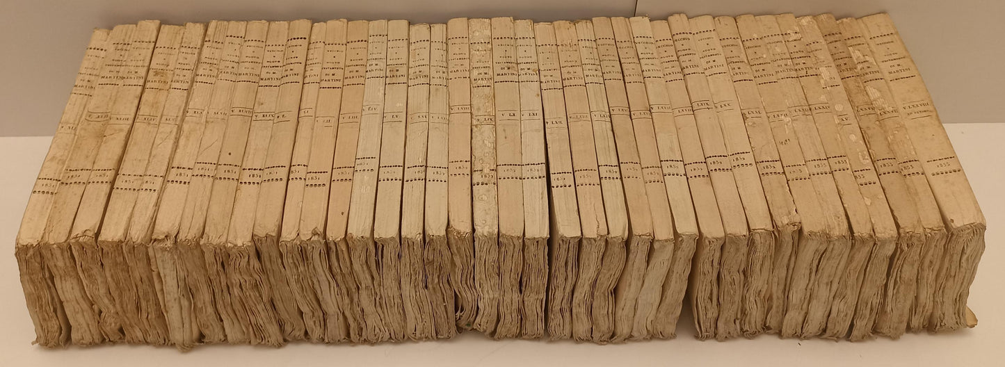 LD- VECCHIO E NUOVO TESTAMENTO I/LXXVIII- MONS. MARTINI- ANTONELLI- 1830- XFS200