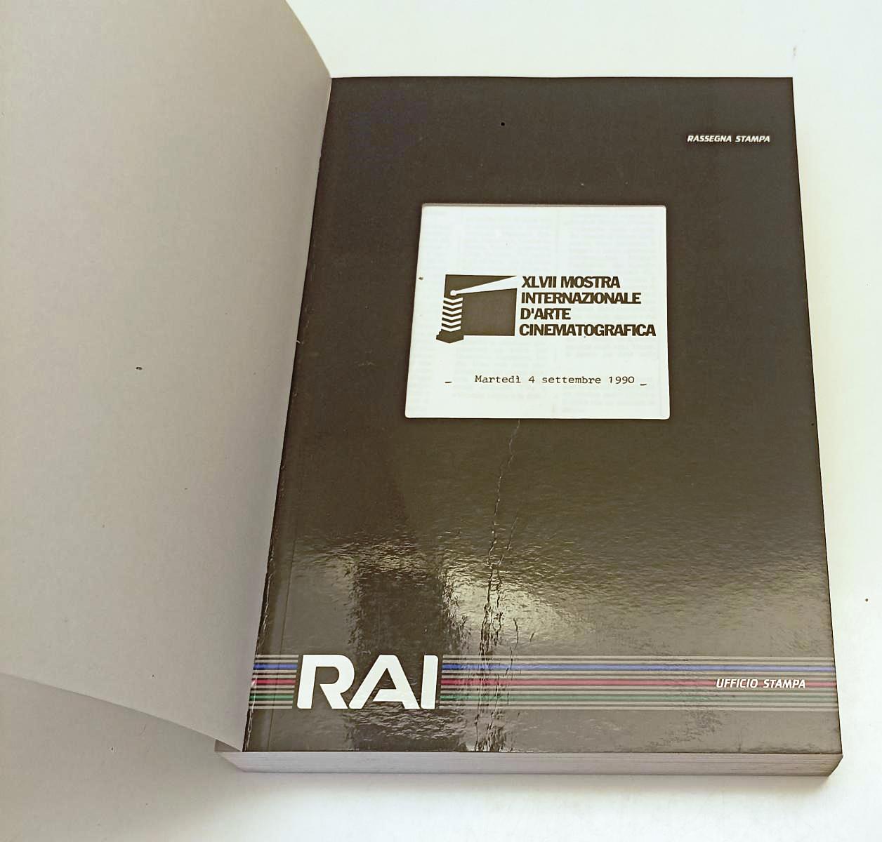 LT- 47a MOSTRA D'ARTE CINEMATOGRAFICA VENEZIA 1990 RASSEGNA STAMPA - B - YFS538