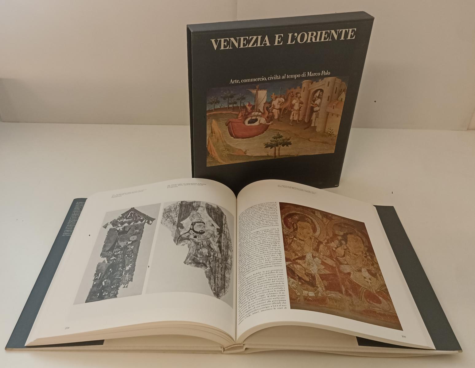 LT- VENEZIA E L'ORIENTE ARTE COMMERCIO MARCO POLO -- ELECTA --- 1989- CS- YFS76