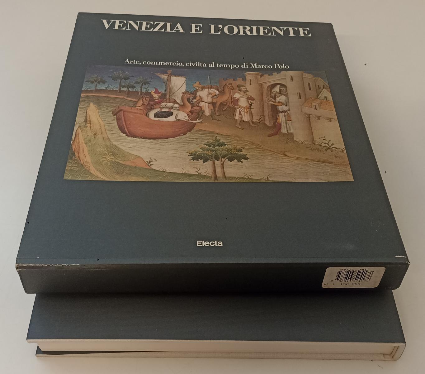 LT- VENEZIA E L'ORIENTE ARTE COMMERCIO MARCO POLO -- ELECTA --- 1989- CS- YFS76