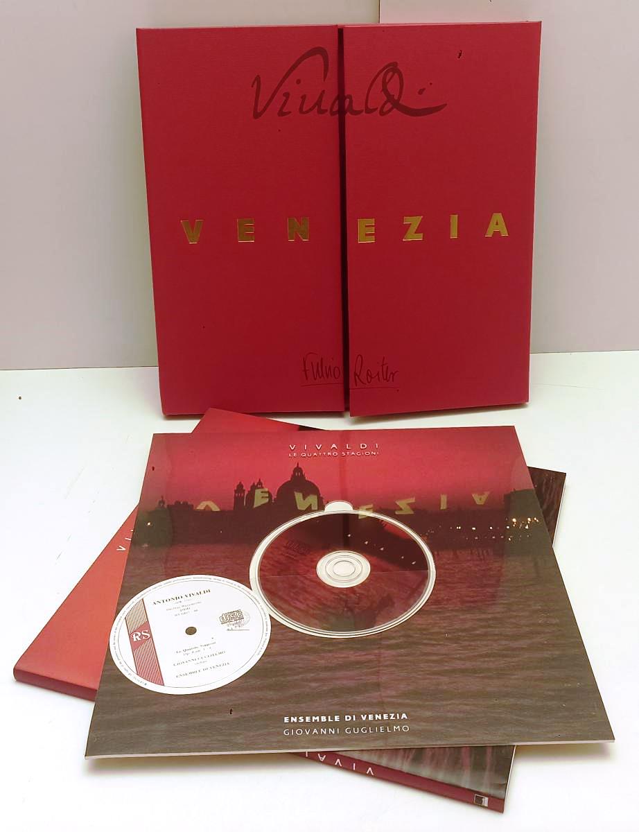 LT- VIVALDI LE QUATTRO STAGIONI + CD VENEZIA-- FULVIO ROITER--- 1992- B- YFS464