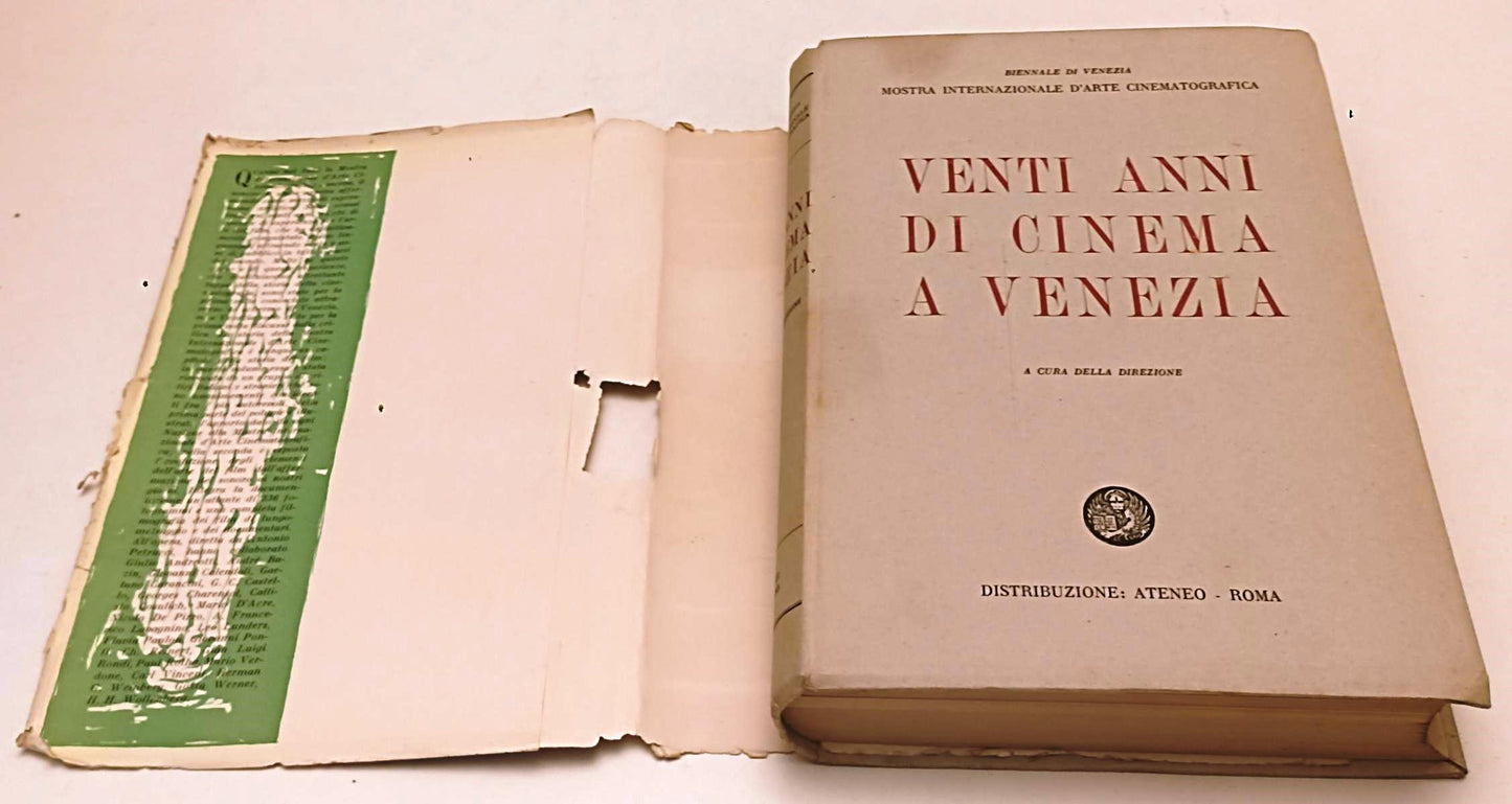 LW- VENTI ANNI DI CINEMA A VENEZIA 1932/1952 -- LA BIENNALE --- 1952- CS- YFS661