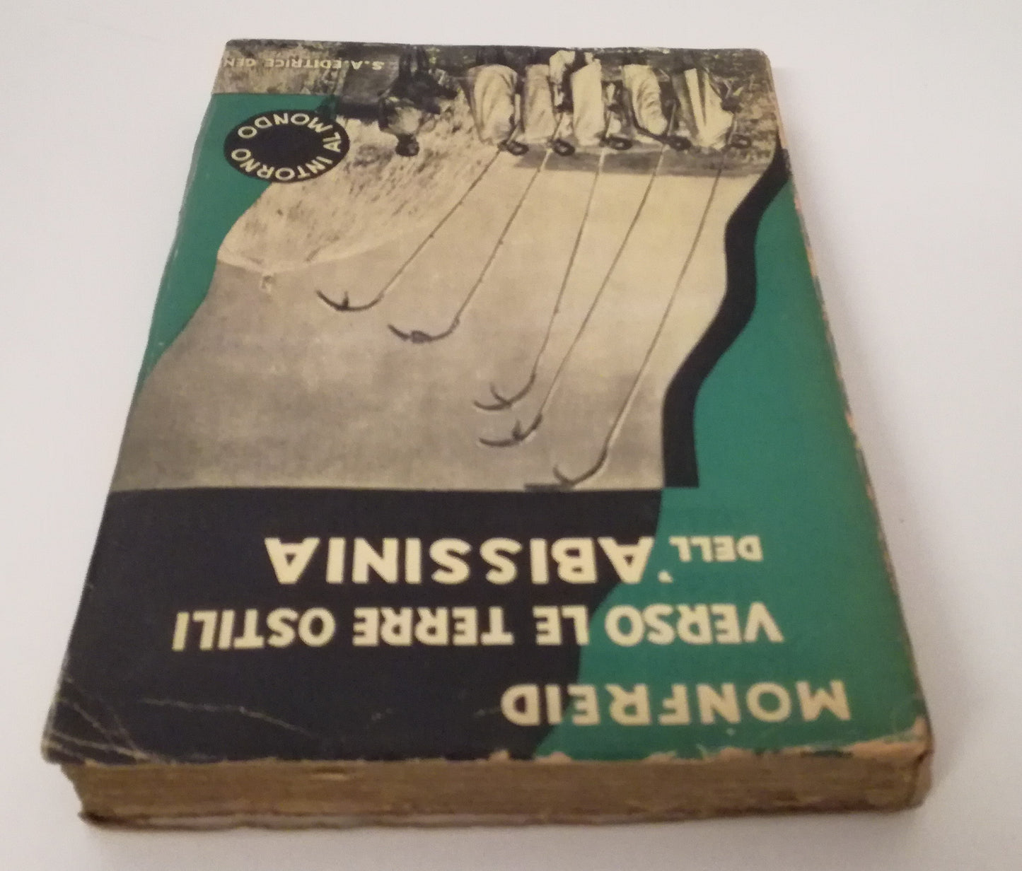 LS- VERSO LE TERRE OSTILI DELL'ABISSINIA - MONFREID - GENIO --- 1935 - B - MLT3