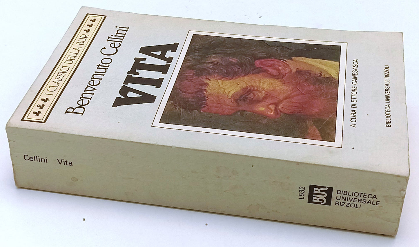 LN- VITA - BENVENUTO CELLINI - RIZZOLI- CLASSICI DELLA BUR- 1a ED.- 1985- B- XFS