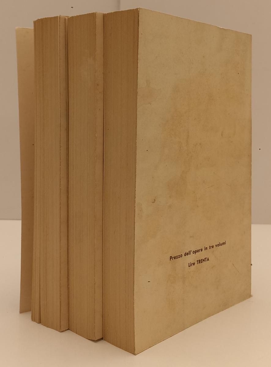 LD- VITA DI GESU' CRISTO 3 VOLUMI - MONS. LE CAMUS- QUERINIANA--- 1934- B- XFS20