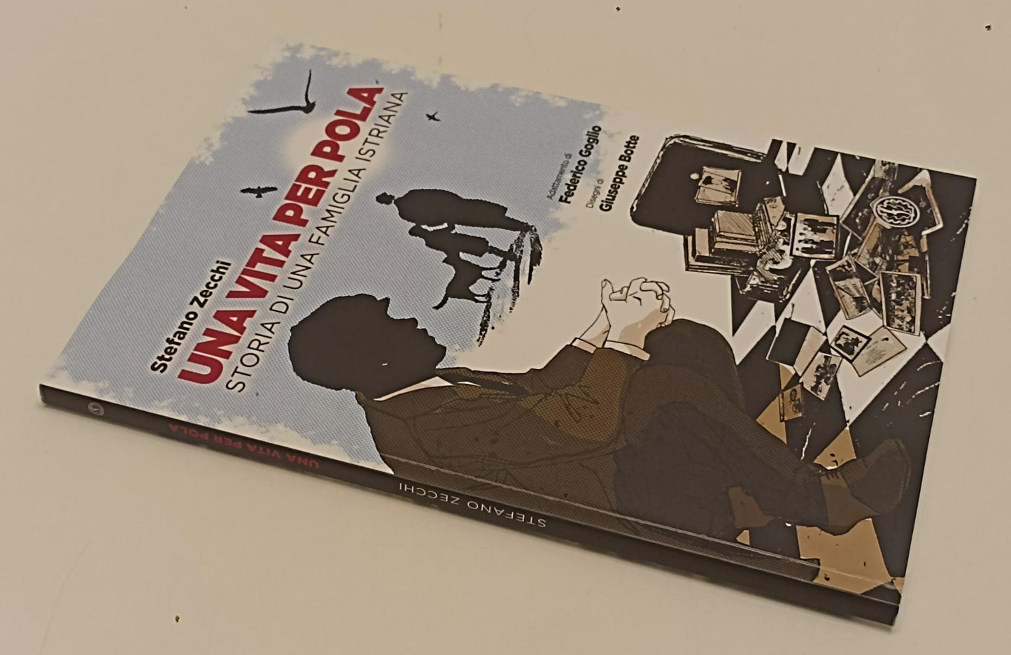 FV- UNA VITA PER POLA FAMIGLIA ISTRIANA- STEFANO ZECCHI- FERROGALLICO- 2022- C24