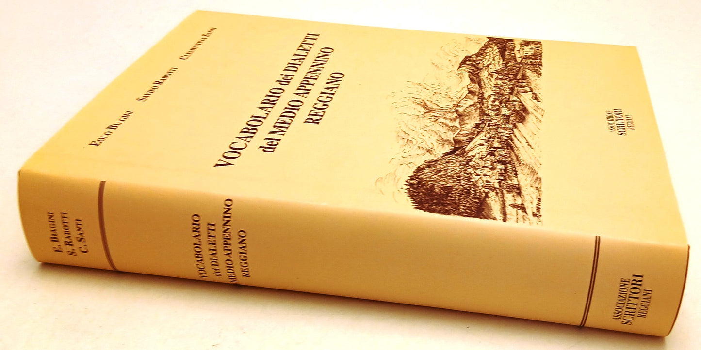 LZ- VOCABOLARIO DIALETTI MEDIO APPENNINO REGGIANO- BIAGINI RABOTTI SANTI- YFS985