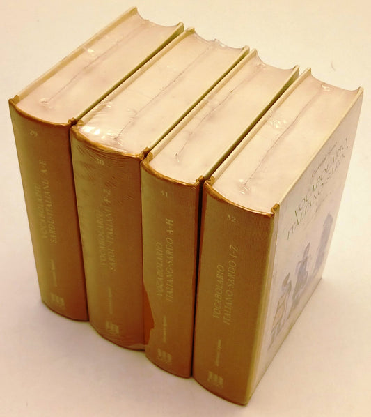 LZ- VOCABULARIU SARDU ITALIANO VOCABOLARIO ITALIANO SARDO 4 VOLUMI- ILISSO-ZFS63