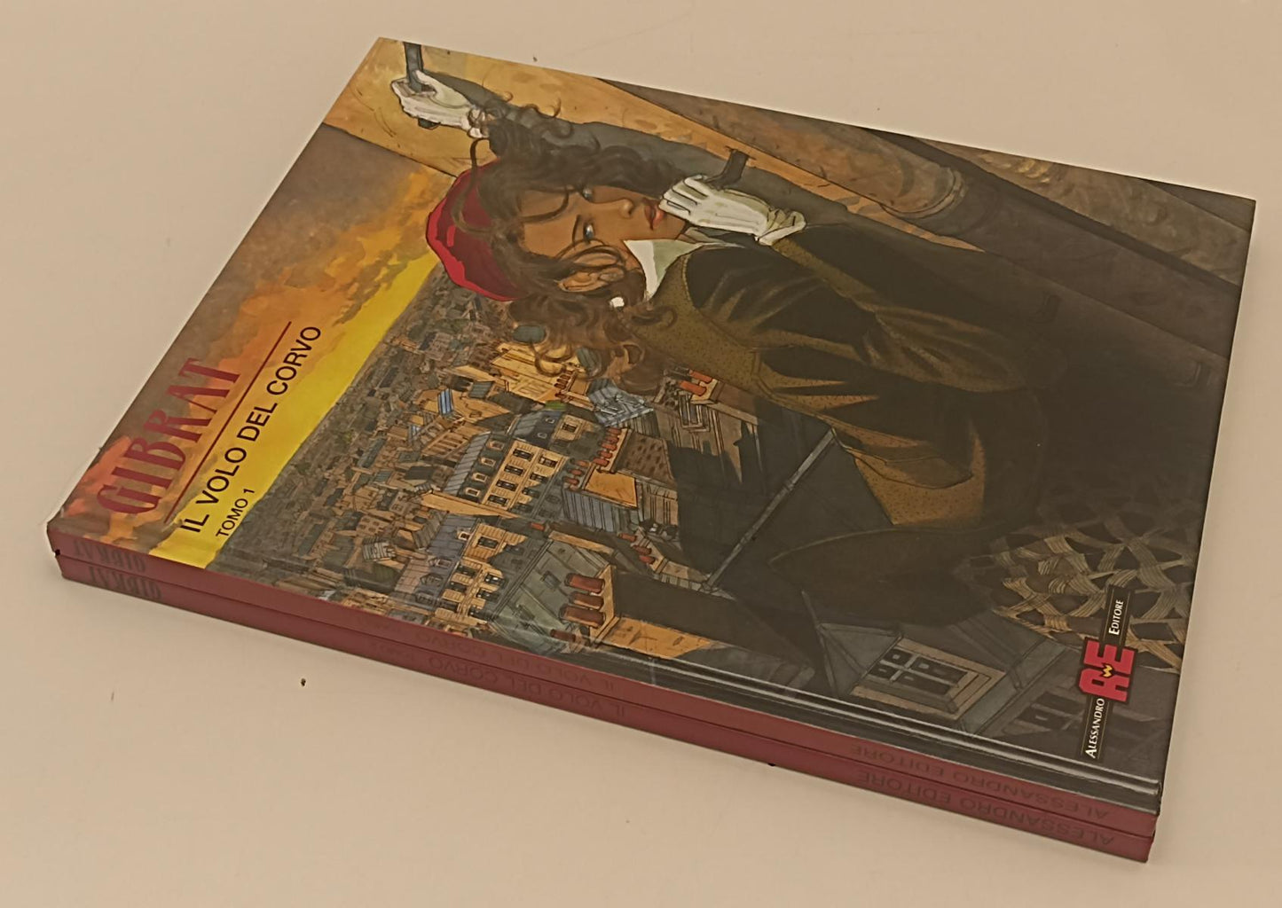 FV- IL VOLO DEL CORVO 1/2 - GIBRAT - ALESSANDRO EDITORE - 2002 - C- C24