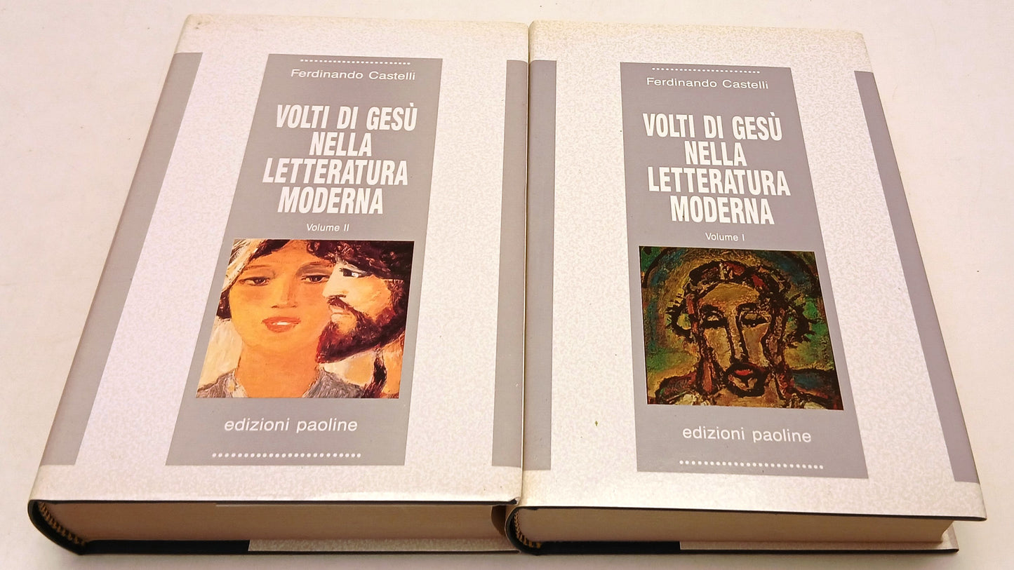 LD- VOLTI DI GESU' LETTERATURA MODERNA 2 VOLUMI - CASTELLI - PAOLINE- CS- ZFS75