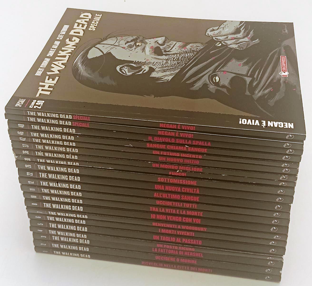 FB- LOTTO THE WALKING DEAD 21 NUMERI SPECIALE VARIANT BONELLI - SALDAPRESS - A25