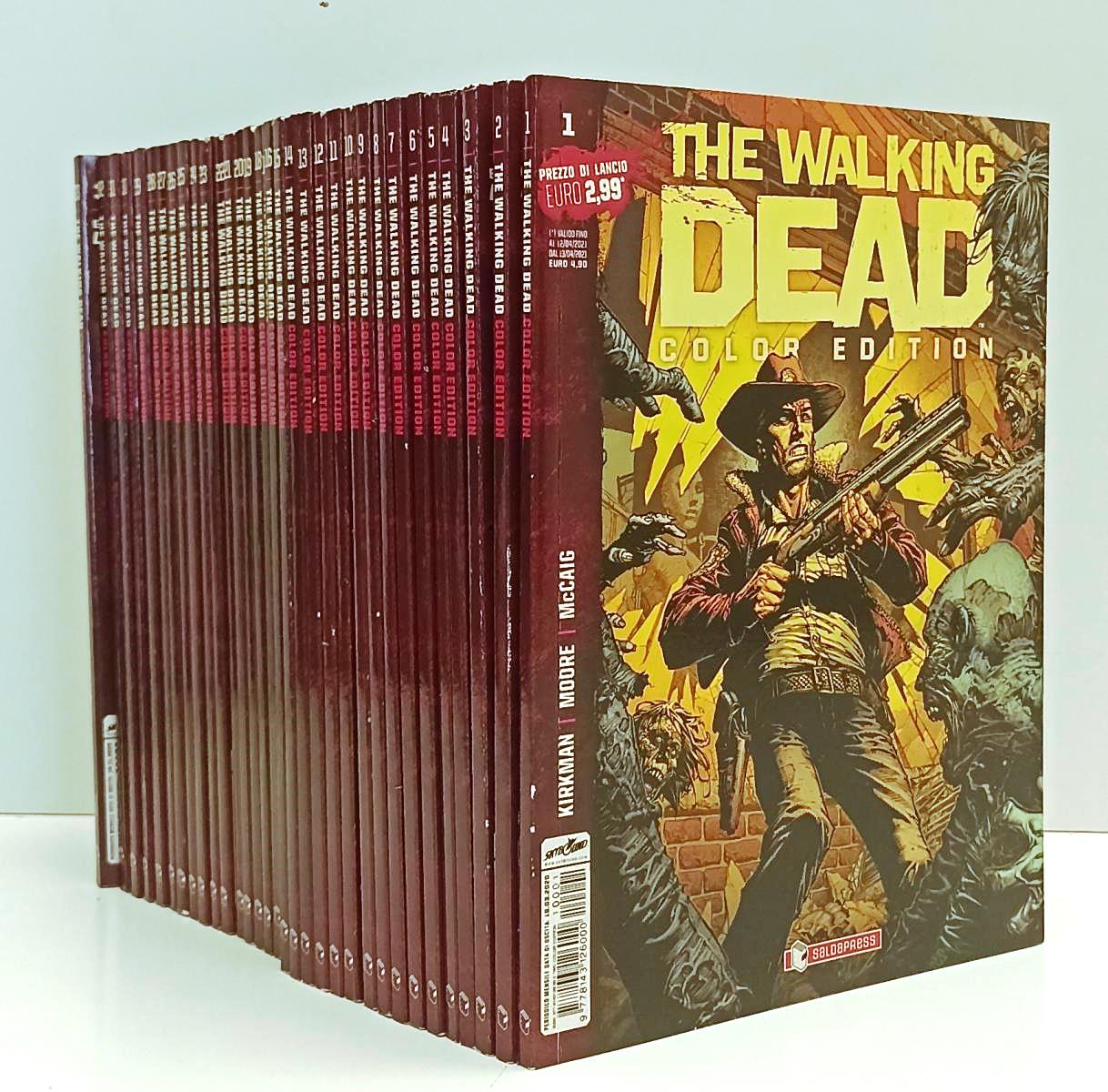 FB- THE WALKING DEAD COLOR EDITION 1/33 SEQUENZIALE - SALDAPRESS - B - G24