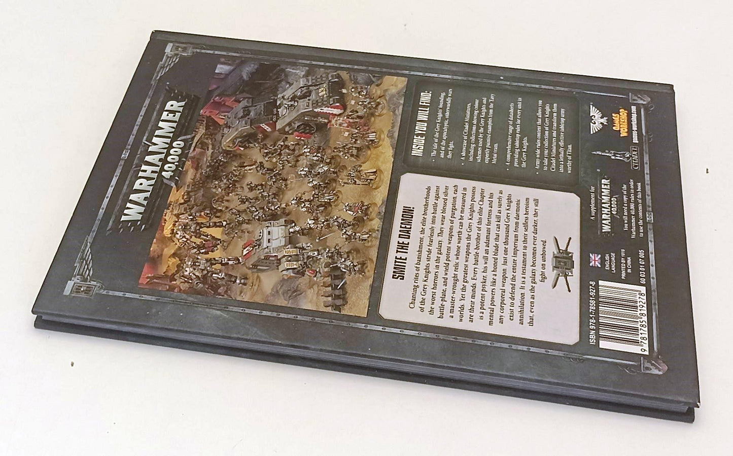 LZ- WARHAMMER 40.000 CODEX ADEPTUS ASTARTES GREY KNIGHTS- GAMES WORKSHOP- C- H24