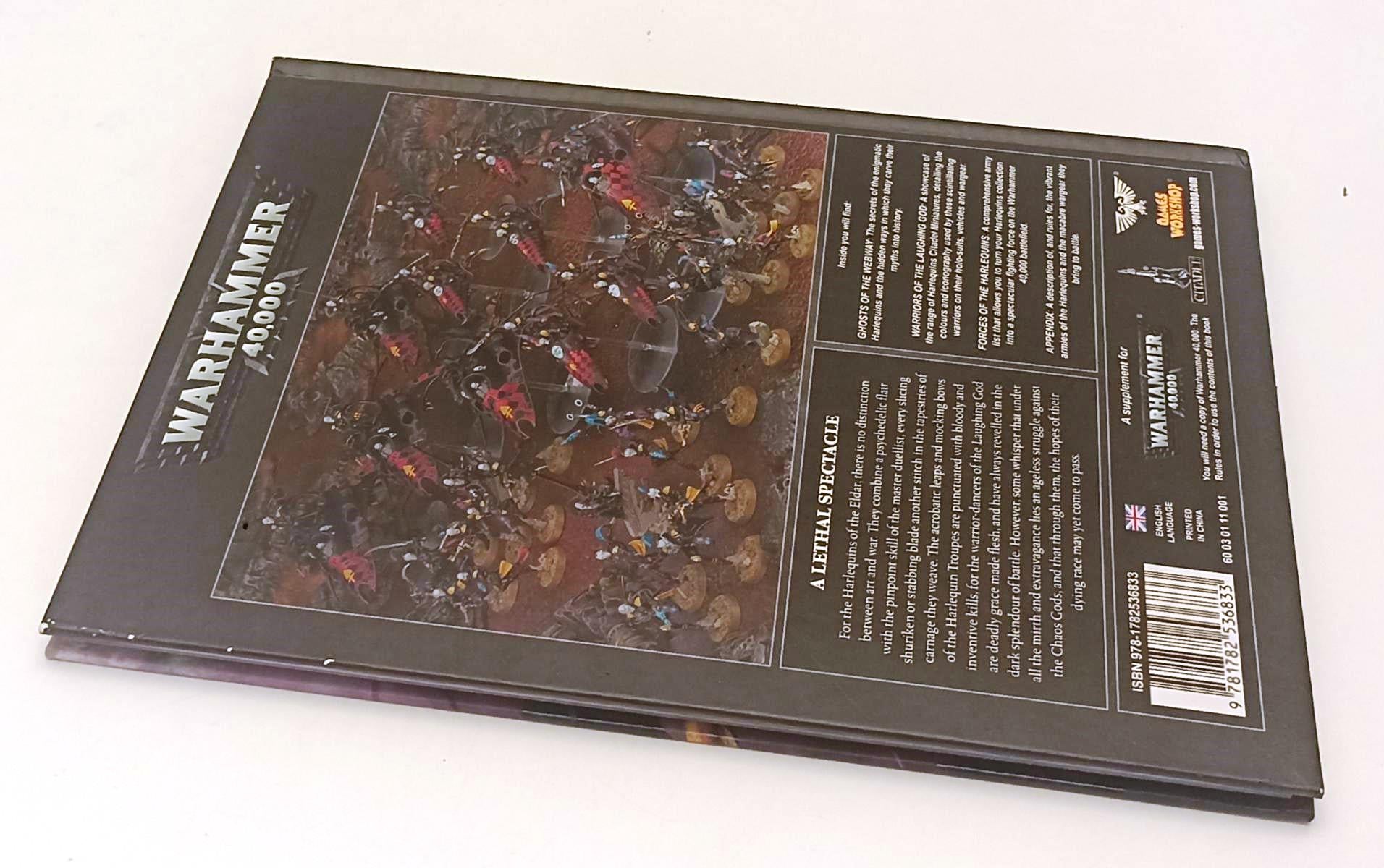 LZ- WARHAMMER 40.000 CODEX ELDAR HARLEQUINS -- GAMES WORKSHOP --- 2015 - C - H24