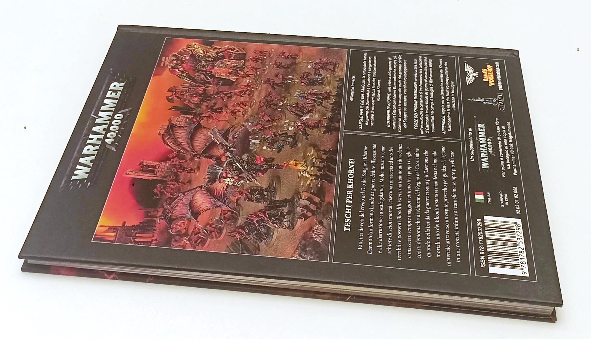 LZ- WARHAMMER 40.000 CODEX KHORNE DAEMONKIN -- GAMES WORKSHOP --- 2015 - C - H24