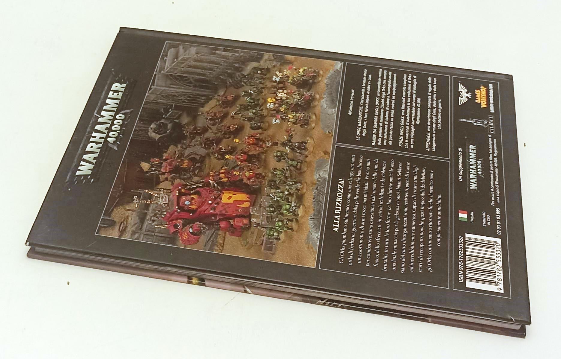 LZ- WARHAMMER 40.000 CODEX ORKS -- GAMES WORKSHOP --- 2014 - C - H24