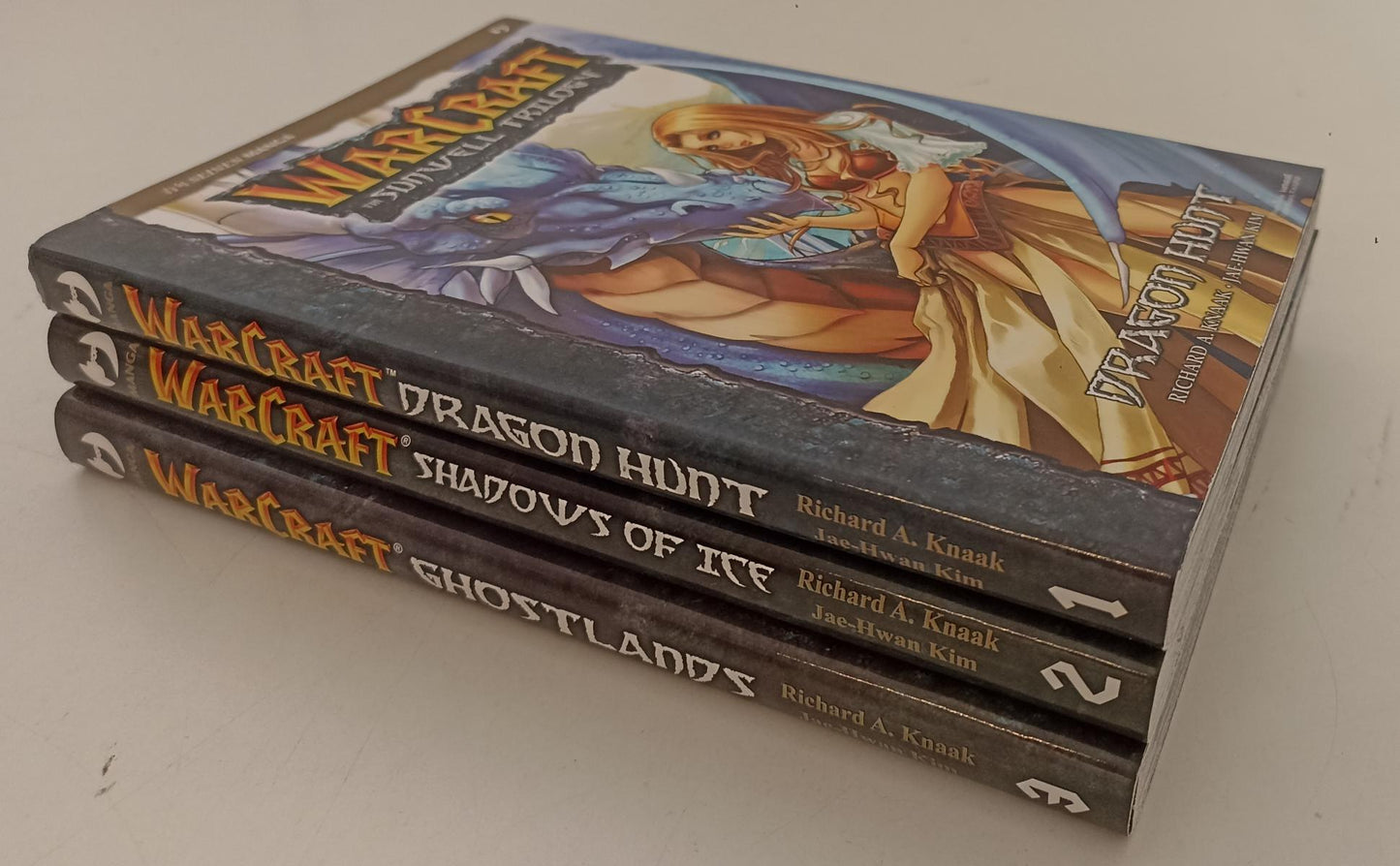 FM- WARCRAFT SUNWELL TRILOGY 1/3 COMPLETA COME NUOVI -- JPOP -- BS - P23