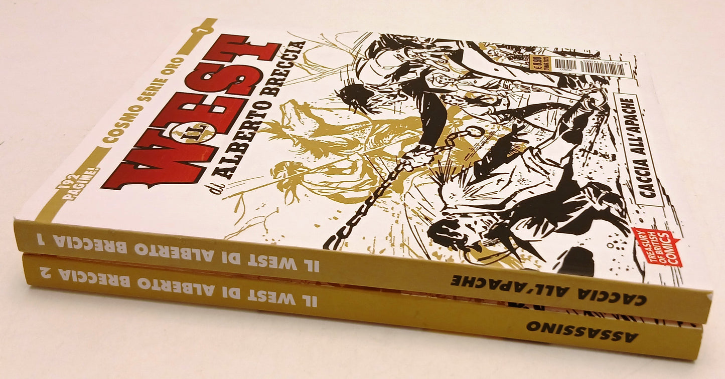 FB- IL WEST 1/2 COMPLETA - ALBERTO BRECCIA - COSMO ORO - 2022 - B - Z25