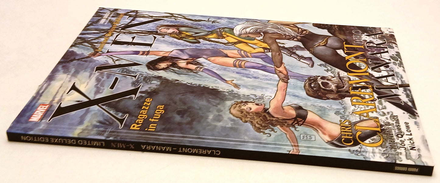 FV- X-MEN RAGAZZE IN FUGA DELUXE EDITION- CLAREMONT MANARA- PANINI- 2009- C- Z25