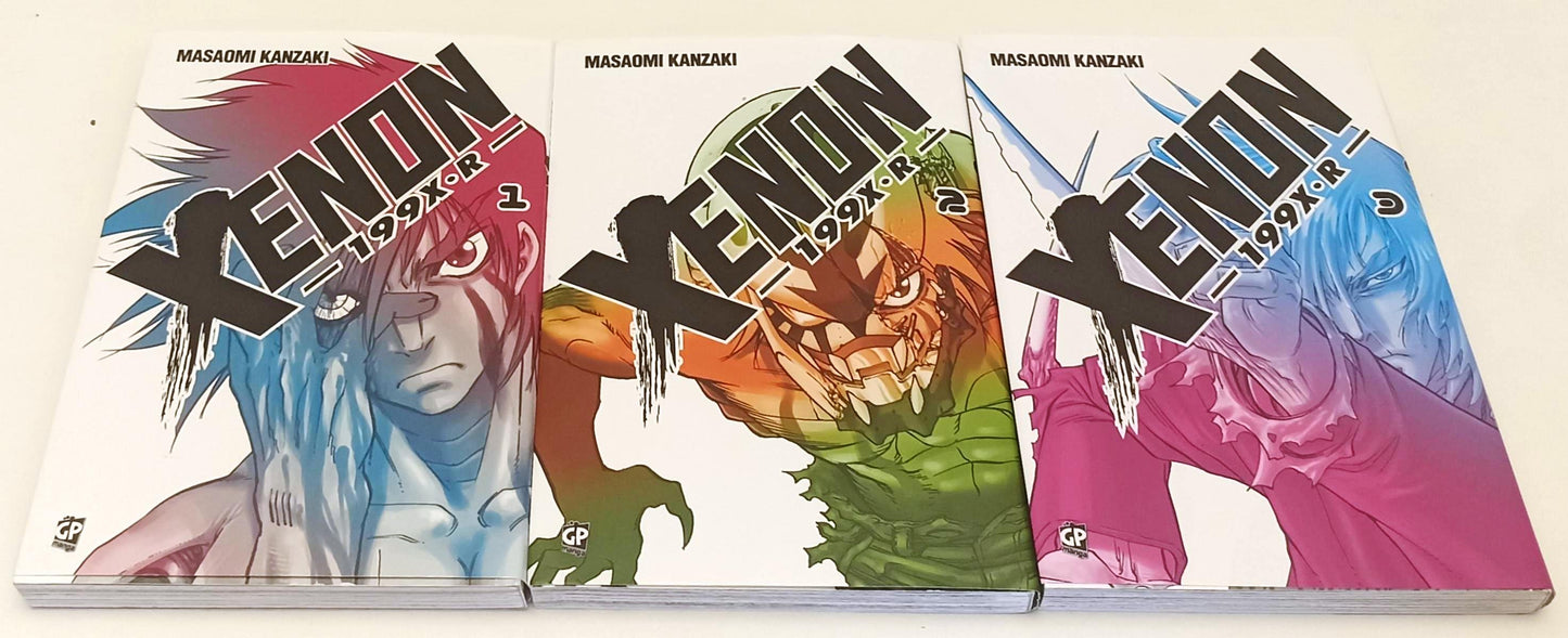 FM- XENON 199X R 1/3 COLLEZIONE COMPLETA - MASAOMI KANZAKI - GP MANGA -- BS- H24