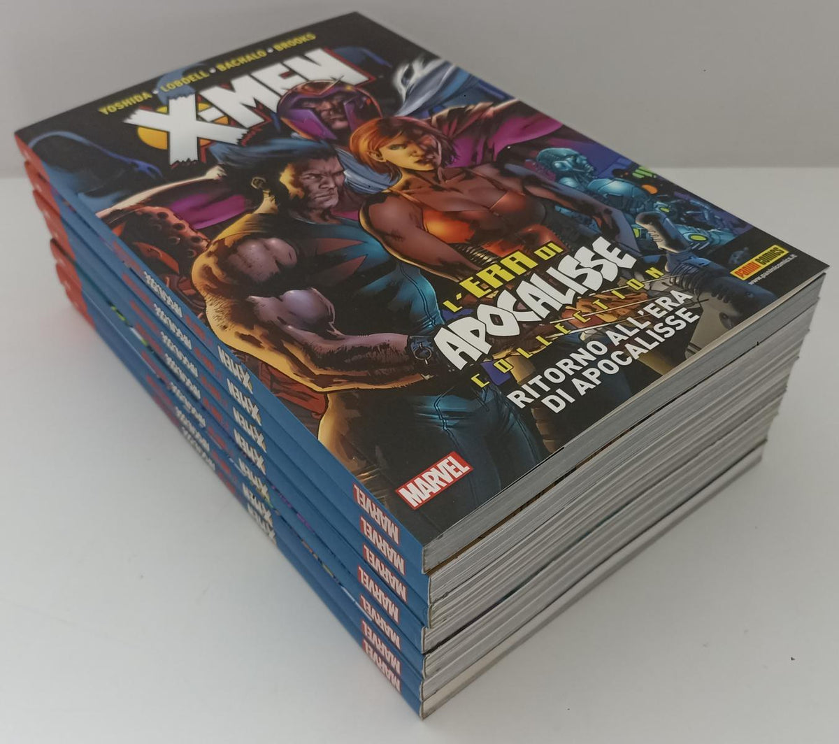 FV- X-MEN L'ERA DI APOCALISSE COLLECTION 1/7 COMPLETA -- MARVEL PANINI -- B- F23