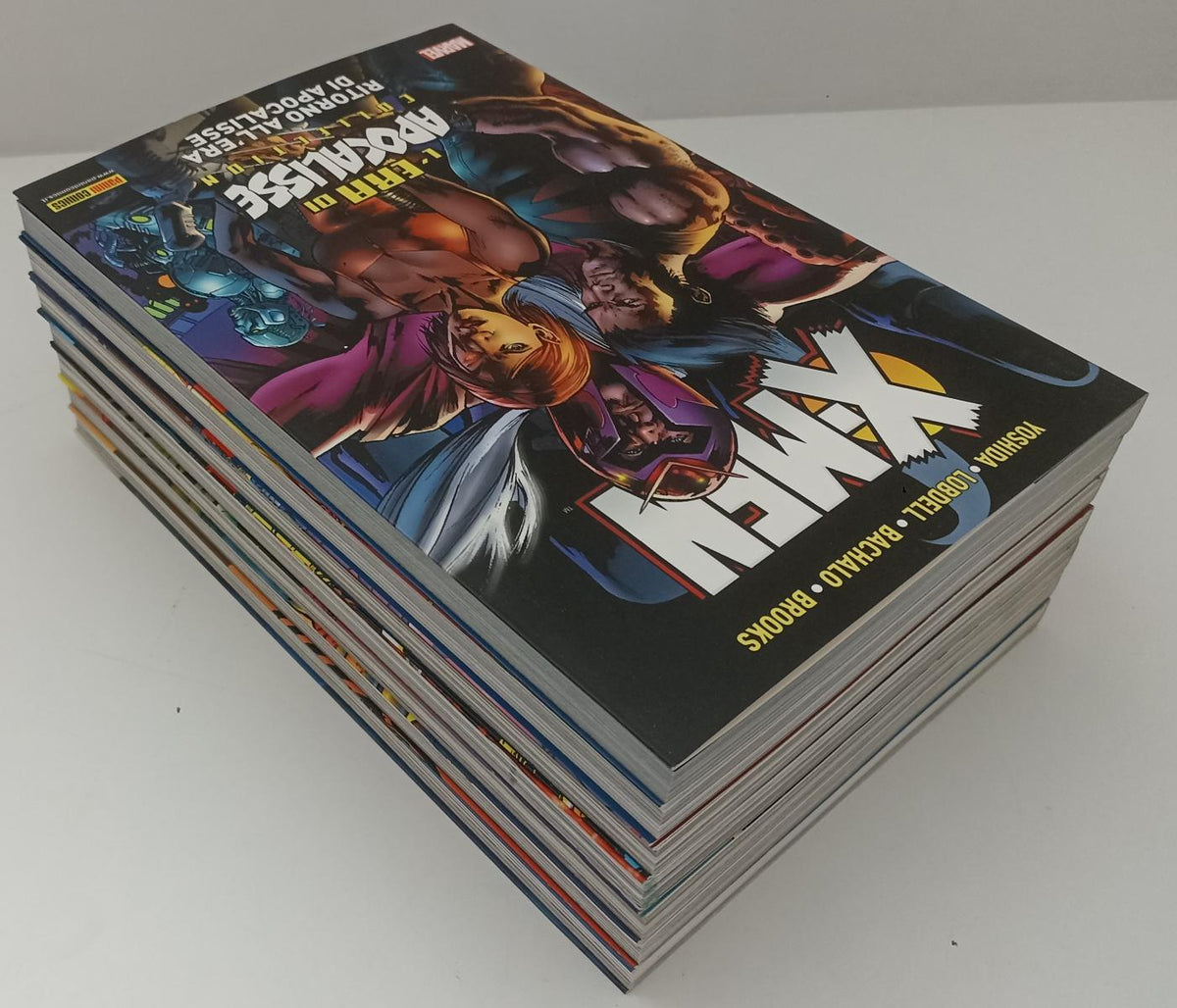FV- X-MEN L'ERA DI APOCALISSE COLLECTION 1/7 COMPLETA -- MARVEL PANINI -- B- F23