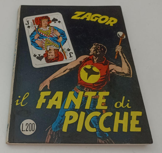 FB- ZENITH GIGANTE ORIGINALE ZAGOR N.97 FANTE DI PICCHE BONELLI - 1969 -- SBX12