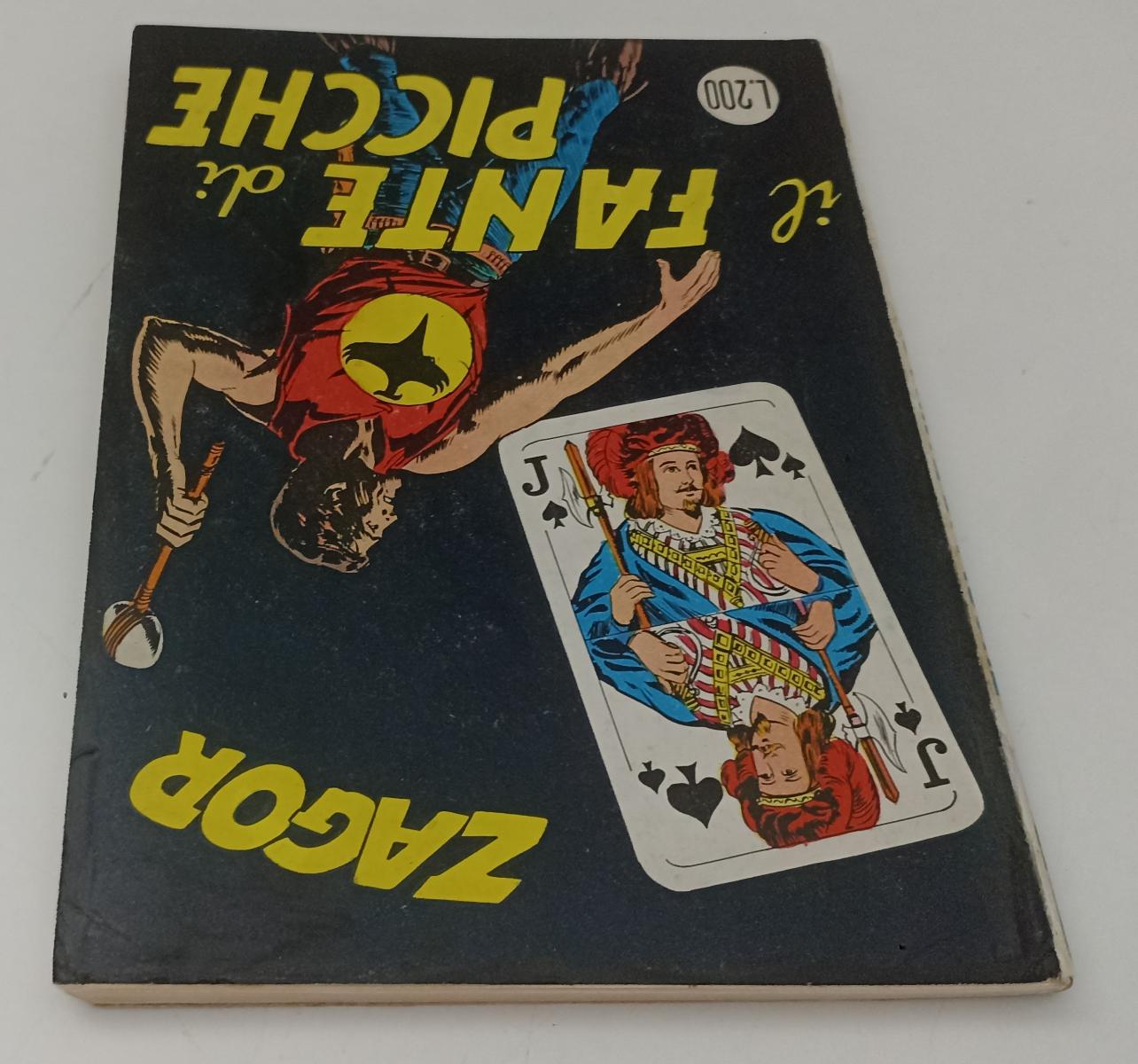 FB- ZENITH GIGANTE ORIGINALE ZAGOR N.97 FANTE DI PICCHE BONELLI - 1969 -- SBX12