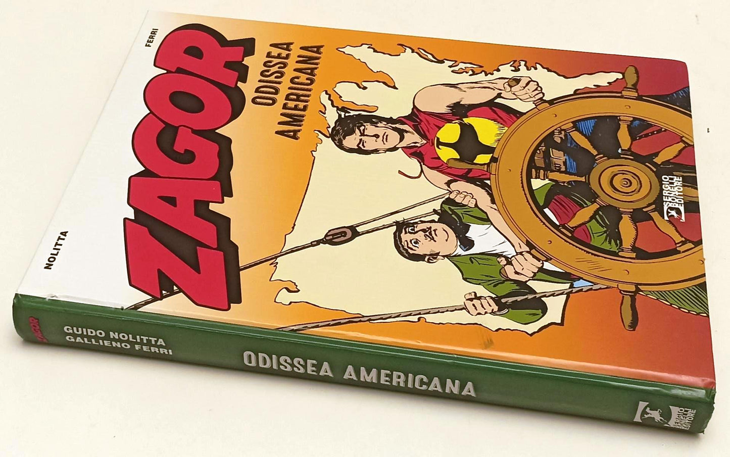 FV- ZAGOR ODISSEA AMERICANA - NOLITTA FERRI - BONELLI - 1a ED. 2017 - C - G24