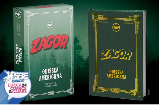 FB- ZAGOR ODISSEA AMERICANA BOX COFANETTO TIRATURA LIMITATA LUCCA 2024- BONELLI 