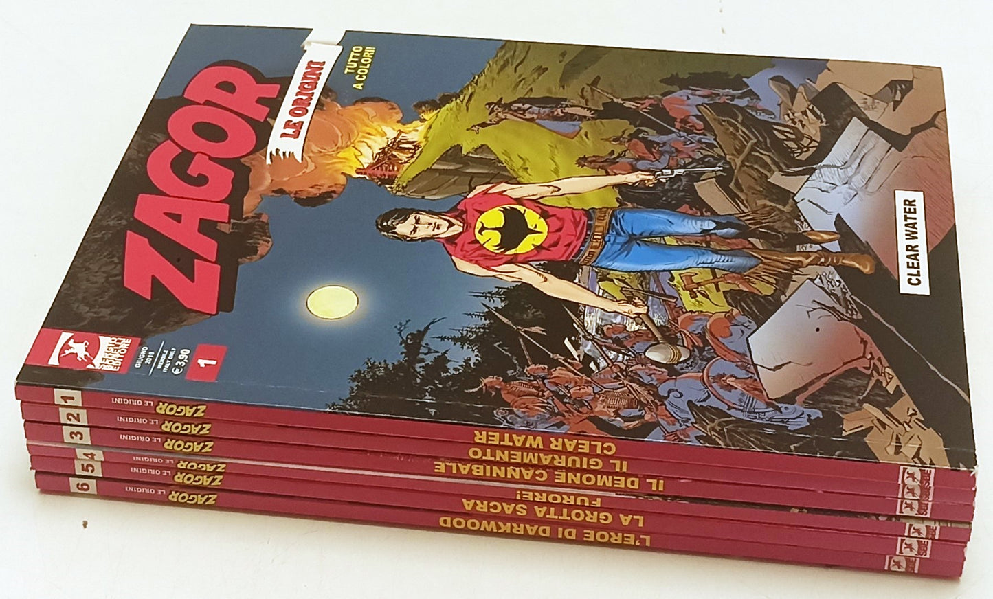 FB- ZAGOR LE ORIGINI 1/6 COMPLETA -- BONELLI - 2019 - B - A25