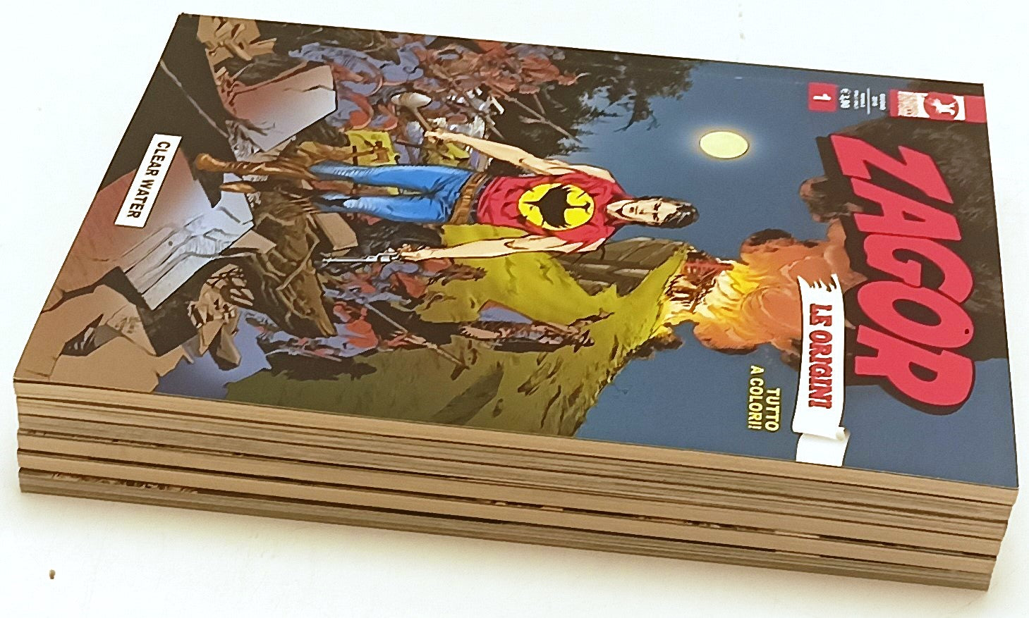 FB- ZAGOR LE ORIGINI 1/6 COMPLETA -- BONELLI - 2019 - B - A25