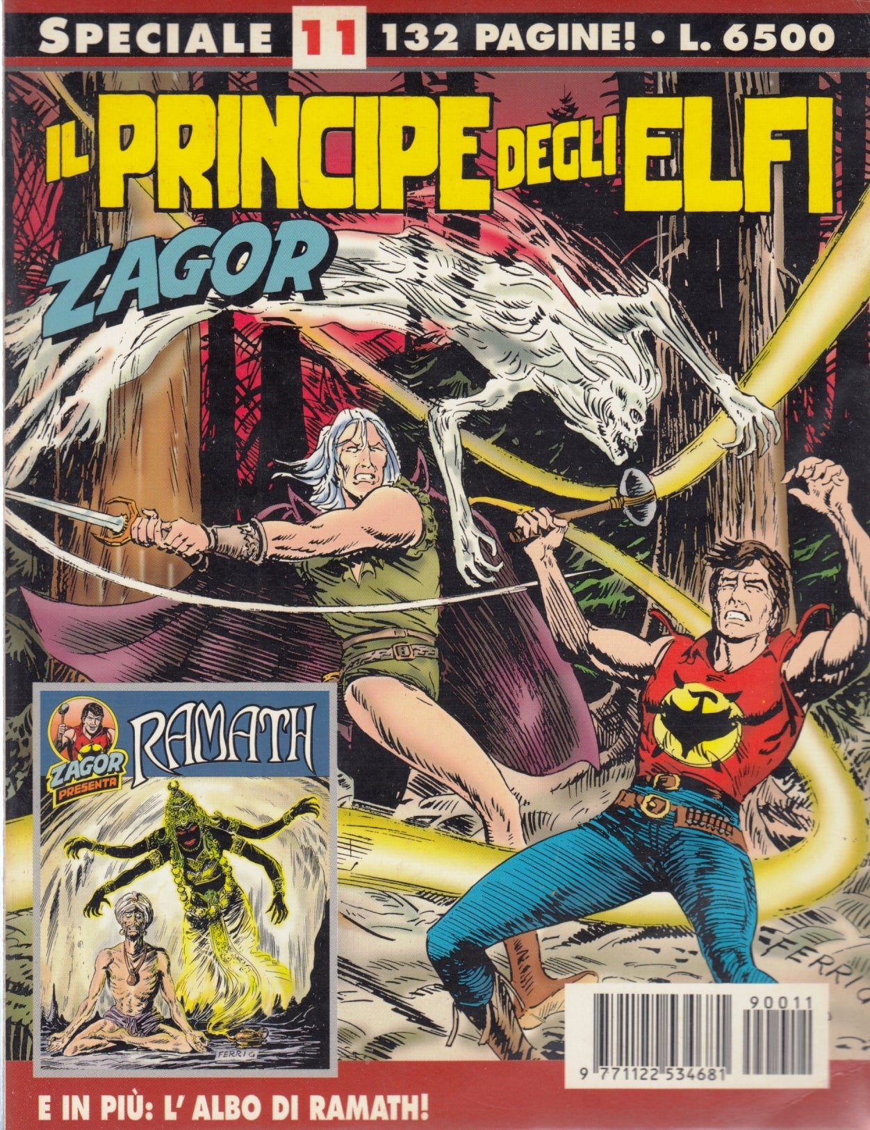 Zagor speciale n.11 completo di albetto - Bonelli - 1a ed.- E26