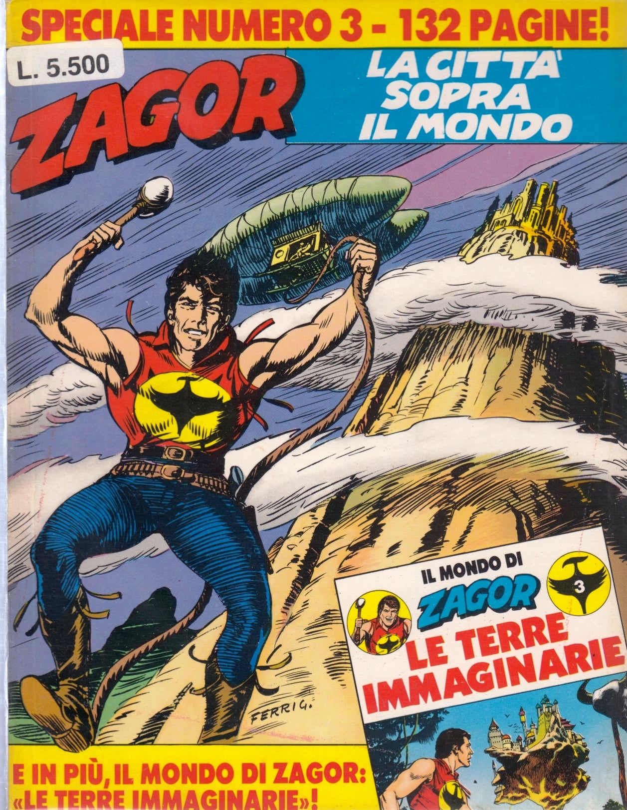 Zagor speciale n.3 completo di albetto - Bonelli - 1a ed.- E26